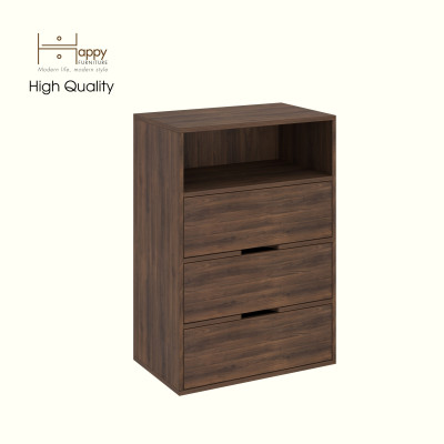 HAPPY FURNITURE , Tủ lưu trữ 3 ngăn kéo - LAYLA , THK_332 , 65cm x 40cm x 93cm DxRxC