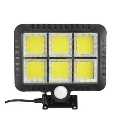 Đèn năng lượng mặt trời 120 Led COB siêu sáng cảm biến hồng ngoại, kèm 5m dây tiện dụng 