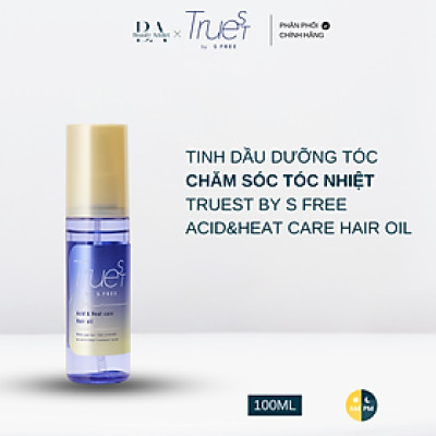 Tinh dầu dưỡng tóc chăm sóc tóc nhiệt Truest by S FREE Acid&Heat Care Hair Oil