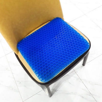Đệm ngồi 3d thoáng khí lót mông chống đau mỏ,  nệm silicon cao cấp , thiết kế 2 lớp lót ghế ngồi văn phòng , lái xe , ... vô cùng tiện lợi