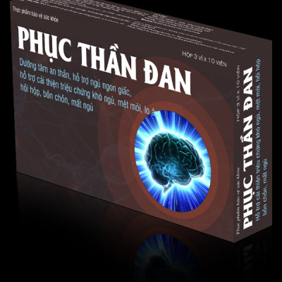 Thực phẩm bảo vệ sức khỏe Phục Thần Đan - Dưỡng tâm an thần, Cải thiện rối loạn thần kinh thực vật