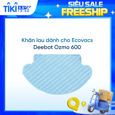 Khăn lau Robot Deebot OZMO 600 ( lẻ ) - Hàng chính hãng