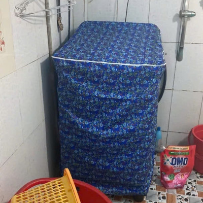 Áo phủ máy giặt cửa trên cho máy từ 6 - 8kg , vải dù cao cấp chống thấm nước , bảo vệ máy khỏi bụi bẩn , mưa - nắng  giao màu ngẫu nhiên