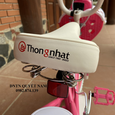 Xe đạp 3 bánh trẻ em Thống Nhất Princess TE12 (Phù hợp với trẻ từ 2 đến 6 tuổi) - Hàng chính hãng