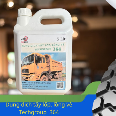 Dung dịch tẩy lốp, lồng vè chuyên dụng Techgroup 364