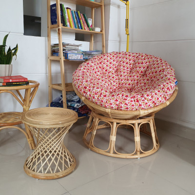 Ghế thư giãn papasa (hoạ tiết trái tim)