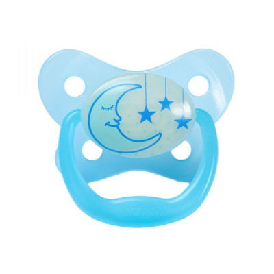 [ PV21008 ] Ty ngậm đơn phát sáng dạ quang Prevent chỉnh nha, chống vẩu Dr.Brown