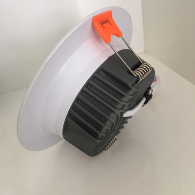 Đèn âm trần mới viền bạc 12w ánh sáng Trắng 6000k - (Hàng nhập khẩu)