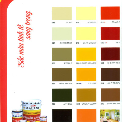 Sơn dầu Galant màu Blue 537 375ml