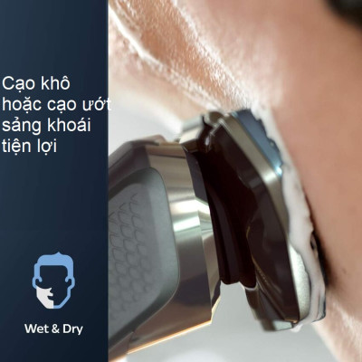 Máy cạo râu khô và ướt cao cấp thương hiệu Philips SkinIQ Series 5000 S5831/01 và S5832/01 - HÀNG NHẬP KHẨU