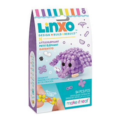 Đồ Chơi Bộ Làm Vòng Tay Tình Bạn Và Thú Cưng LinXo Voi Con MAKE IT REAL 6101MIR/PP