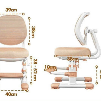 Bộ bàn ghế học sinh thông minh chống cận điều chỉnh cao thấp tay quay Juno sofa CTIRSP80 kèm đèn ngang 80cm 