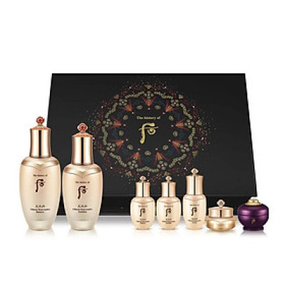 Bộ dưỡng tái sinh da, chống oxy hóa cao cấp Whoo Cheonyuldan 2pcs Special Set