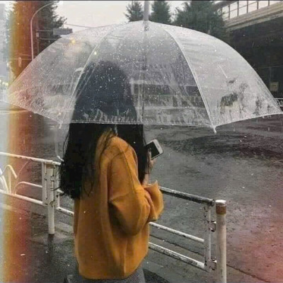 Ô đi mưa trong suốt - dù che mưa che nắng trong suốt, bền- đẹp