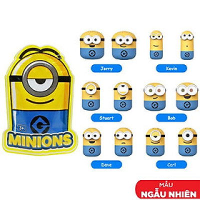 Đồ Chơi Mô Hình Minions Q-Topping - Illumination EU360101 (Mẫu Sản Phẩm Bên Trong Là Ngẫu Nhiên)