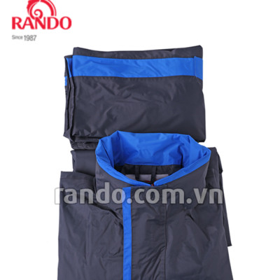 Áo Mưa Đi Phượt 2 Lớp Phù Hợp Nam Và Nữ, Chính Hãng Rando