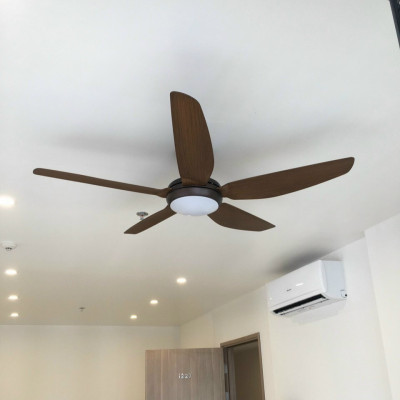 Quạt Trần Có Đèn LED,6 Cấp  Độ Gió, 3 Chế Độ Đèn LED