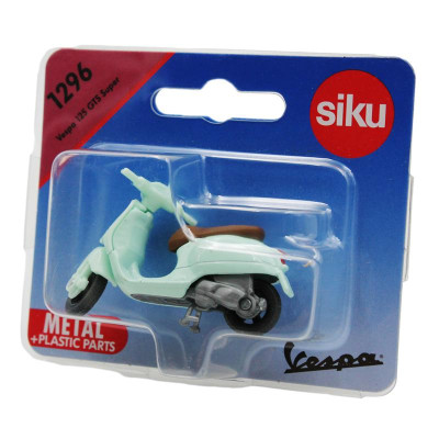 Đồ Chơi Mô Hình Xe Vespa 125 GTS Super - Siku 1296 - Màu Xanh Ngọc