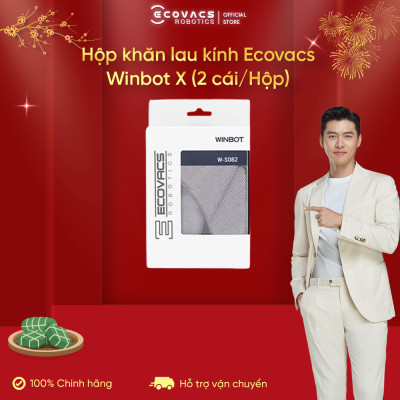 Hộp khăn Robot lau kính Winbot X (2 cái ) - Hàng chính hãng