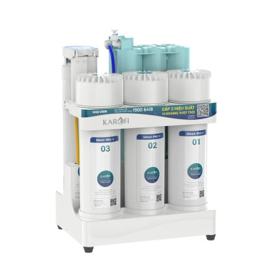 KAQ-U50K - Máy lọc nước Karofi 10 Lõi  KAQ-U50K - HÀNG CHÍNH HÃNG - GIAO TOÀN QUỐC