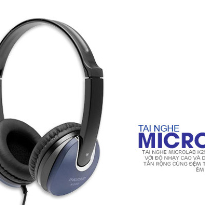 Tai Nghe Chụp Tai Microlab K290 - Hàng Chính Hãng