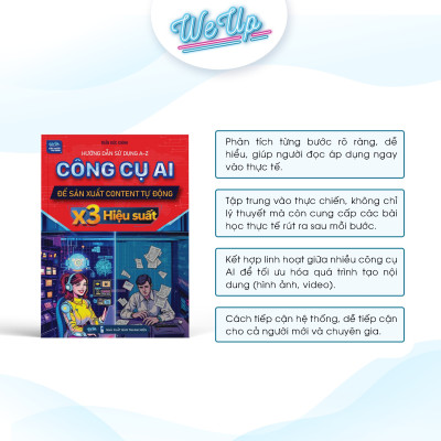 Combo 3 Cuốn: Hướng Dẫn Kiếm Tiền Xuyên Biên Giới Từ Youtube + Công Cụ AI X3 Hiệu Suất + Sản Xuất Video Ngắn - Livestream Khác Biệt