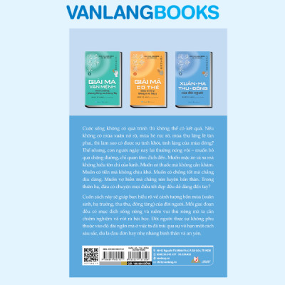 Sách - Combo 3 Quyển - Đạo Của Sinh Mệnh Và Đời Người - Vanlangbooks