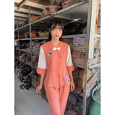 Đồ Lam Đi Chùa - Mẫu Tay Phối Tơ