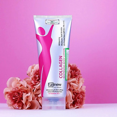 [BẢN CẬP NHẬT] Kem Body Dưỡng Trắng Da Nâng Tone Chống Nắng - BENEW Collagen Whitening 200ml bổ sung Vitamin B5+ và SPF 35+ PA+++