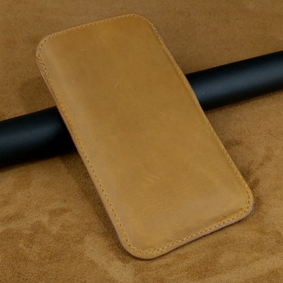 Bao da rút điện thoại 15 pro max 14 pro max 13 pro max 12 pro max 15 plus 14 plus có ngăn đựng thẻ,tiền da bò sáp bền đẹp - hàng chính hãng