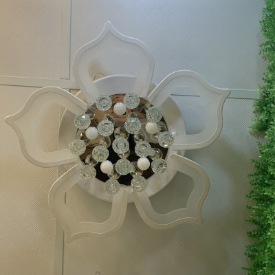 Đèn ốp trần NAVISE 5 cánh hiện đại với 3 chế độ ánh sáng trang trí nội thất hiện đại [ ẢNH THẬT 100%].