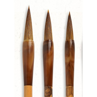 Bút lông lang hào Nhất Đắc bút đàn hồi, tụ phong cực tốt