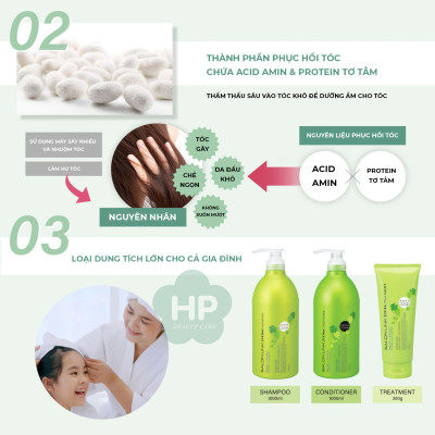 Kem Xả ủ Phục Hồi Tóc Hư Tổn Salon Link Extra Treatment 300G