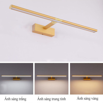 Đèn soi tranh - rọi gương GASNE 3 chế độ ánh sáng hiện đại trang trí nội thất cao cấp [VIDEO THẬT 100%].