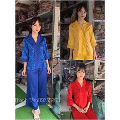 Thời trang đi chùa pháp phục phật tử Bà Lai Gấm