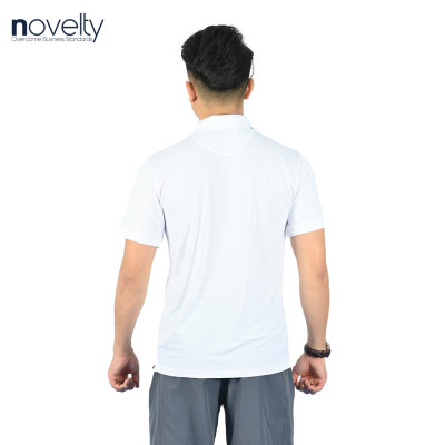 Áo thun Polo nam Novelty 210055 màu trắng