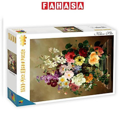 Bộ Tranh Ghép Hình Minh Châu - 60 x 80 cm (1500 Mảnh Ghép) - Khoe Sắc