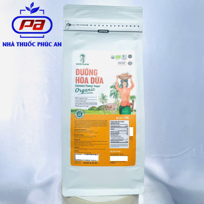 Đường hoa dừa hữu cơ Sokfarm 150g - 1kg thích hợp để ổn định đường huyết