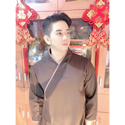 ĐỒ LAM ĐI CHÙA  Mẫu Chéo Nhật Nam SS1