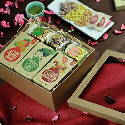 Hộp Quà Tết Thực Phẩm Cao Cấp Hải Long 06