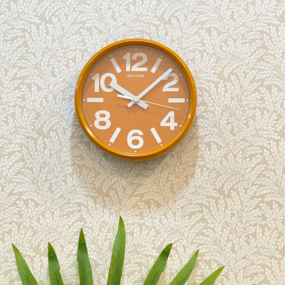 Đồng hồ Rhythm CMG890GR14- Kt 18.0 x 4.4cm, 240g. Vỏ nhựa. Dùng Pin.