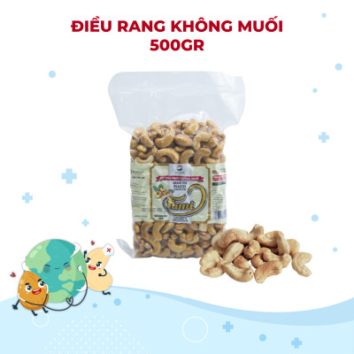 Hạt Điều Rang Không Muối Bịch CK Fami (500g)