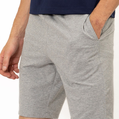 Quần Short Nỉ Lưng Thun Nam Novelty NQNMHTMT3R200046Q - Xám Nhạt