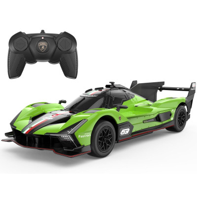 Đồ Chơi Xe Điều Khiển Lamborghini SC63 LMDH 1:24 - Rastar R10160/GRE - Màu Xanh Lá