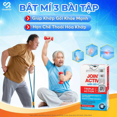 Viên sụn khớp Goodhealth Join Active UC2 30 viên hỗ trợ đau nhức xương khớp