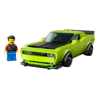 LEGO SPEED CHAMPIONS 77237 Đồ Chơi Lắp Ráp Xe Thể Thao Dodge Challenger SRT Hellcat (390 Chi Tiết)