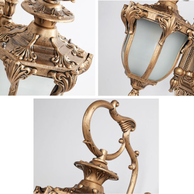 Đèn tường ZNCUS cổ điển trang trí ngoại thất, trang trí cột cổng, hành lang, ban công [ẢNH THẬT 100%].