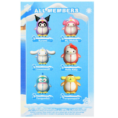Đồ Chơi Mô Hình Hộp Mù Sanrio Characters - Penguin Parade - Moetch MT18 (Sản Phẩm Bên Trong Là Ngẫu Nhiên)