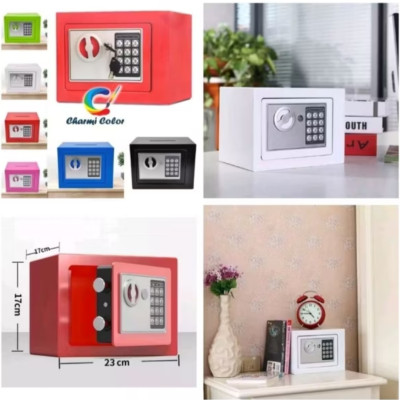 1 CÁI KÉT SẮT ĐIỆN TỬ MINI CÓ KHE BỎ TIỀN AN TOÀN 