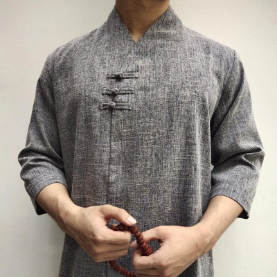 ĐỒ LAM ĐI CHÙA  Set Nam Cao Cấp SS1